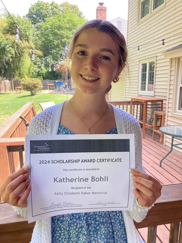 Kelly Elizabeth Baker Family Memorial Scholarship Fund Winner